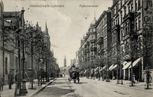 Linden hannover - ak,