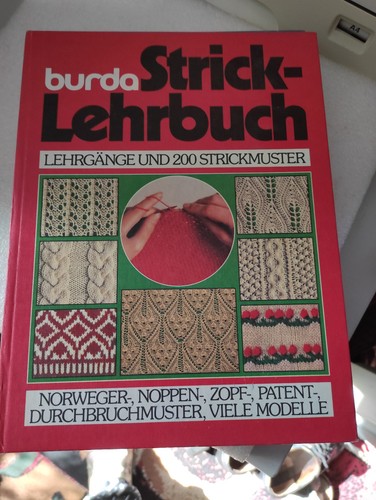 Buch burda stricklehrbuch - -,