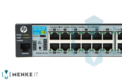 Hpe switch 2530 48g poe - switch, 2530-48g-poe+