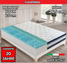 Memory Foam Matratze erfrischendem Gel und 9 differenzierten Zonen - 27 cm Hoch