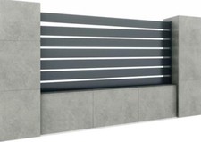 Alu-Zaunpaneel Set höhe 120cm