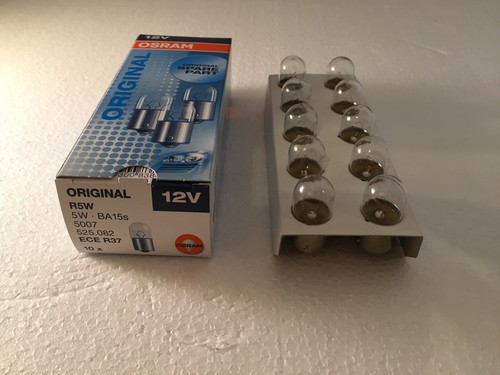 Stück osram lampe 12v 5w - stück,