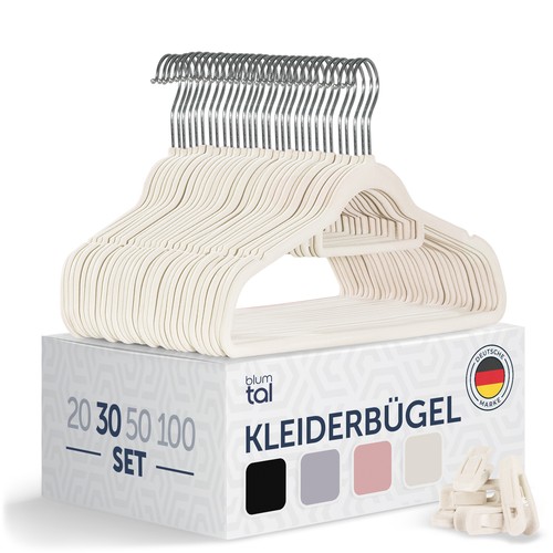 Kleiderbügel samtbügel - kleiderbügel,