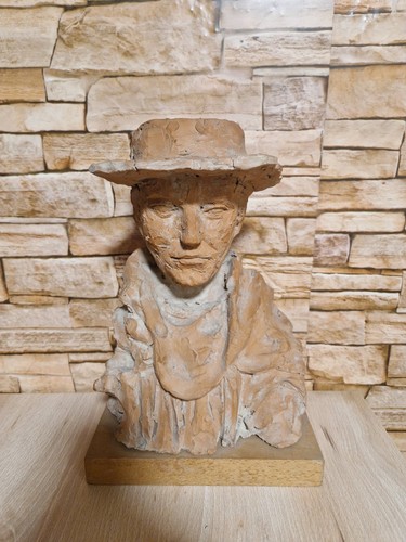 Kunst ton büste skulptur - kunst,
