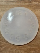 Silikonform Giessform für Gießmasse Uhr