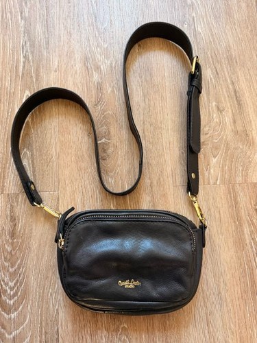Tasche echtleder schwarz gusti - echtleder,