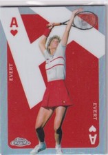 Topps Chrome 2024 Tennis No. CAS-CE Chris Evert SP