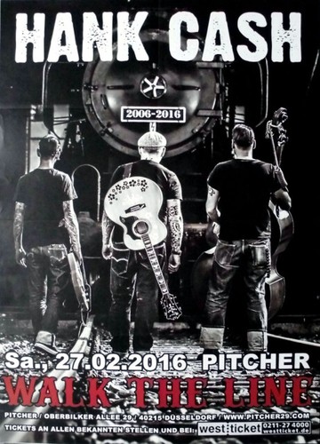 Hank cash 2016 plakat - hank, in