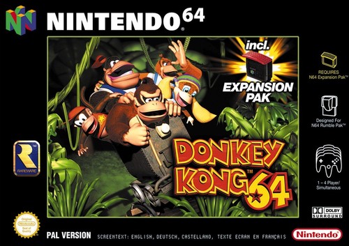 Donkey kong n64 inkl - donkey,