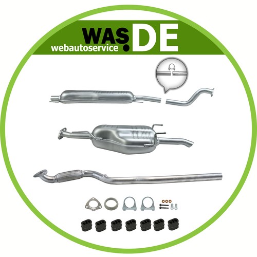Auspuffanlage komplett opel - auspuffanlage,