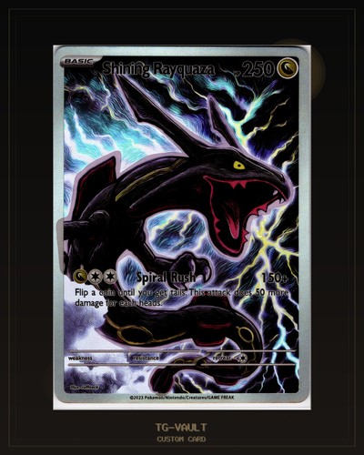 Shining rayquaza dark series - shining-rayquaza,