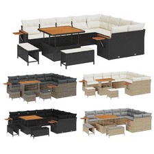 Gartensofa-set mit Kissen