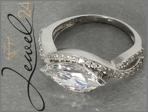 Damen ring echt silber - ring, 925