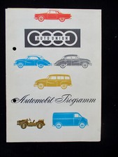 DKW Auto Union Programm 1959