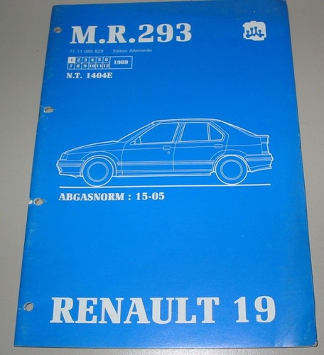 Werkstatthandbuch renault r - werkstatthandbuch,