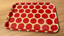 rar IKEA Design TABLETT Tray, Punkte Dots,rot,Serie SNÖKKRABBA
