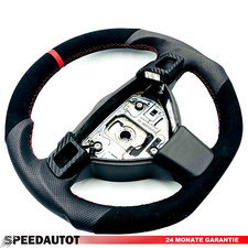 Abgeflacht Alcantara Leder Multifunktion Lenkrad Lederlenkrad für Vectra C 