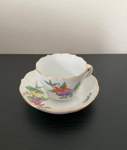 Meissen porzellan mokkatasse - meissen,