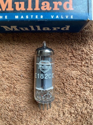 1960 e182cc 7119 mullard - e182cc,