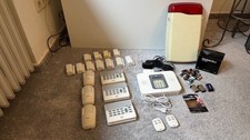 Commpact Alarmanlage, 11 Fensterkontakte, 3 Bewegungsmelder, Aussensirene, etc..