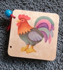 Selecta Spielzeug - Baby Holzbuch - Holzspielzeug