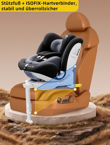 Baby autositz kindersitz 360 - kindersitz, 360°
