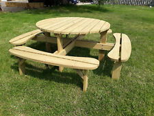 Holz Gartengarnitur Gartenmöbel Garnitur Sitzgarnitur Sitzgruppe Modell Berlin 