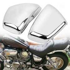 LH+RH Batterieabdeckung Seitendeckel Set Für Yamaha XV 700 750 1000 1100 Virago