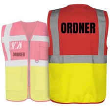 Ordner warnweste - ordner, |