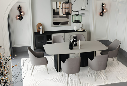 Beiger esszimmer set - beiger, esszimmer-set