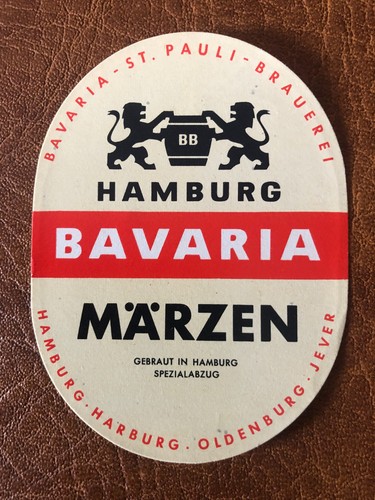 Bieretikett bavaria pauli - bieretikett, bavaria-st.