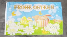 Fahne Flagge Frohe Ostern -