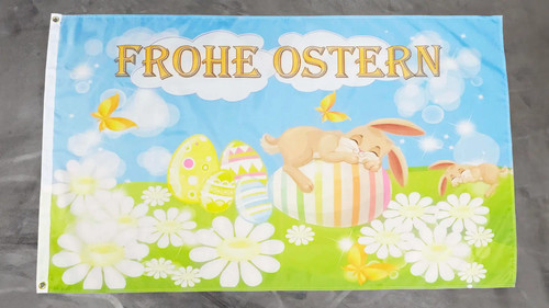 Fahne flagge frohe - fahne,