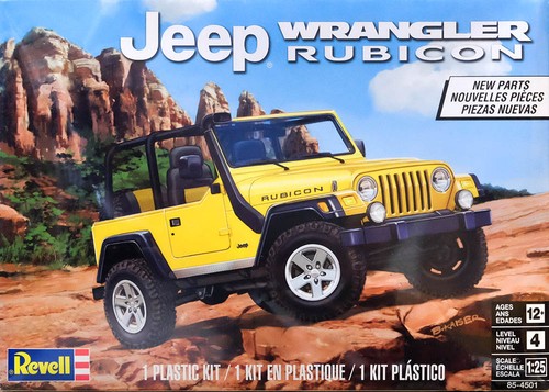 Jeep wrangler rubicon 25 - wrangler, 1:25