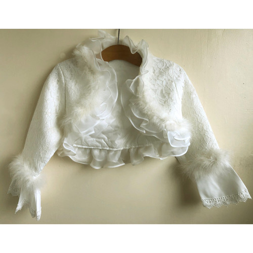 Cropped elfenbein spitze - cropped,
