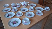 Teeservice Porzellan