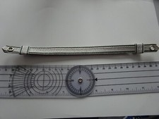 70)  Mützenkordel Sturmriemen Silber Polizei BGS Behörde für Schirmmütze