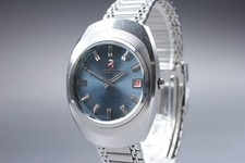 1970er Near Mint Rado Manchester Cal. 2793 Datum Blau 25J Automatik 35mm Herr...