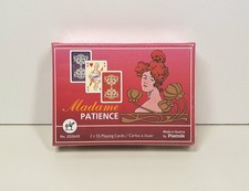 Madame Patience Spielkarten 2x55 Stück - Piatnik - ca. 44x66mm - NEU