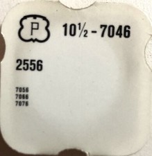 Peseux Cal. 7046 Ref. 2556 Vintage Uhrenteil Ersatz 7056 7057 7066 7076