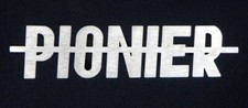 PIONIER Schriftzug 180x40