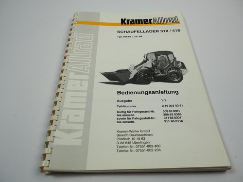 Kramer allrad 318 418 - allrad,