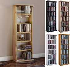 Holz CD DVD Stand Regal