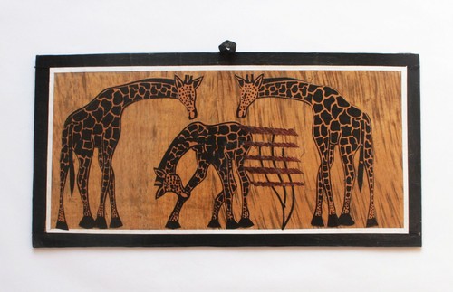 Giraffen afrikanisches bild - giraffen,