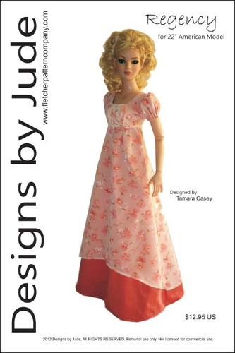 Regency puppe kleidung - kleidung, nähen