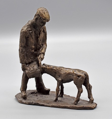 Bronze skulptur figur statue - bronze-,
