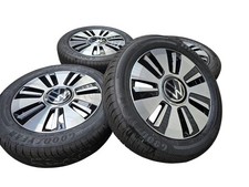4x Original Alufelgen VW UP E-UP Felgen 15 Zoll Blade 5x15 ET35 + 165/65 R15
