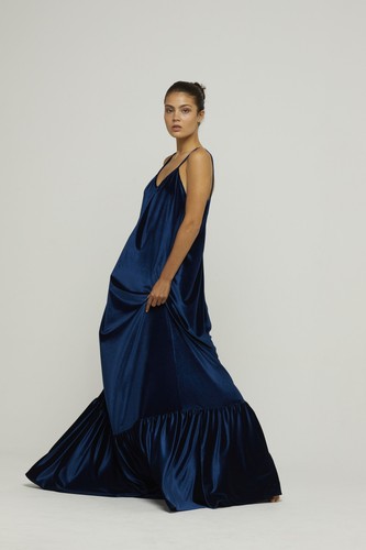 Kalita maxikleid blau uvp - kalita, s