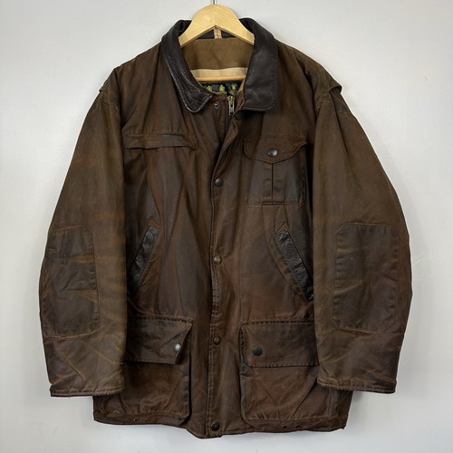 Barbour bushman wachsjacke - bushman,