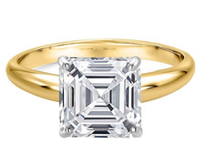 14K Zwei Ton Gold Natürlicher